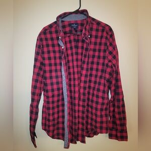 Mens American Eagle Button Up